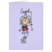 Lasso Cowgirl T-shirts and Gifts (Front)