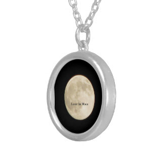 Lasso the Moon II Silver Plated Necklace