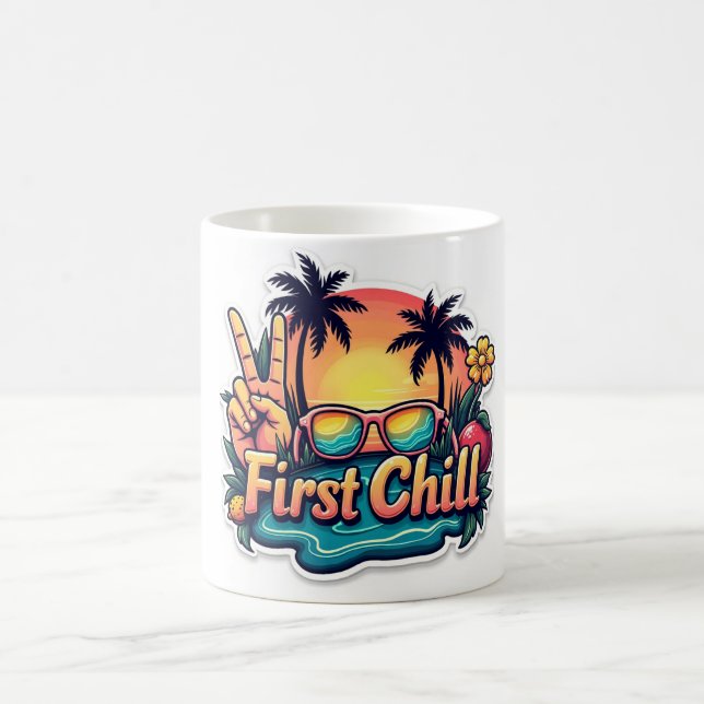 Last Bell First Chill Groovy Mug (Center)