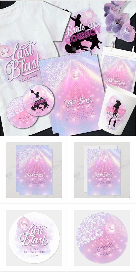 Last Blast Disco Bachelorette