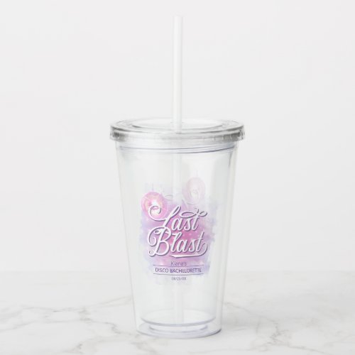 Last Blast Disco Bachelorette ID928 Acrylic Tumbler