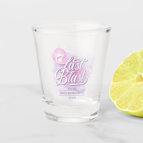 Last Blast Disco Bachelorette ID928 Shot Glass