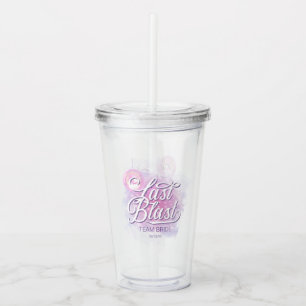 Last Blast Disco Bachelorette Team Bride ID928  Acrylic Tumbler