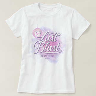 Last Blast Disco Bachelorette Team Bride ID928 T-Shirt