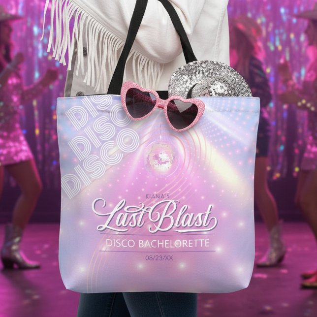 Last Blast Disco Bachelorette V2 ID928 Tote Bag (Creator Uploaded)