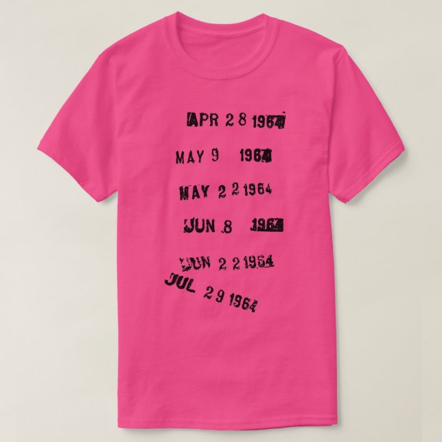 Last Checked Out Library Stamp T-Shirt (Design Front)