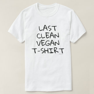 Last Clean Vegan T-Shirt (White)