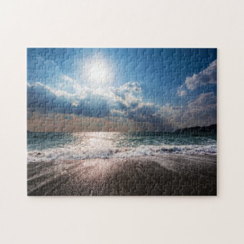 Last Day at the Beach Jigsaw Puzzle