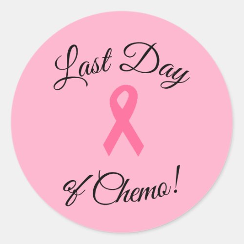 Last Day of Chemo Stickers