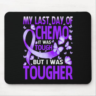 Last Day Of Day Chemo Fibromyalgia Awareness Butte Mouse Pad