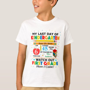 Last Day of Kindergarten School Kids T-shirt