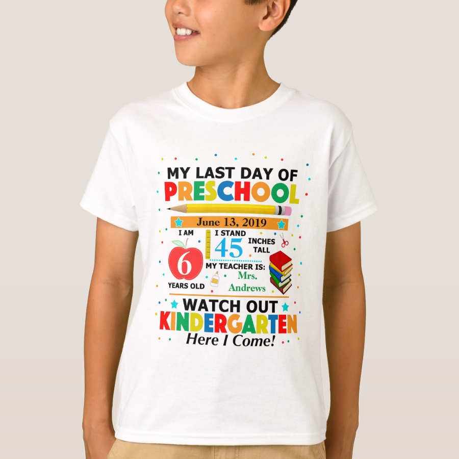 preschool tee shirts