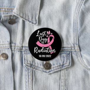 Last Day of Radiation Breast Cancer Custom Date Button