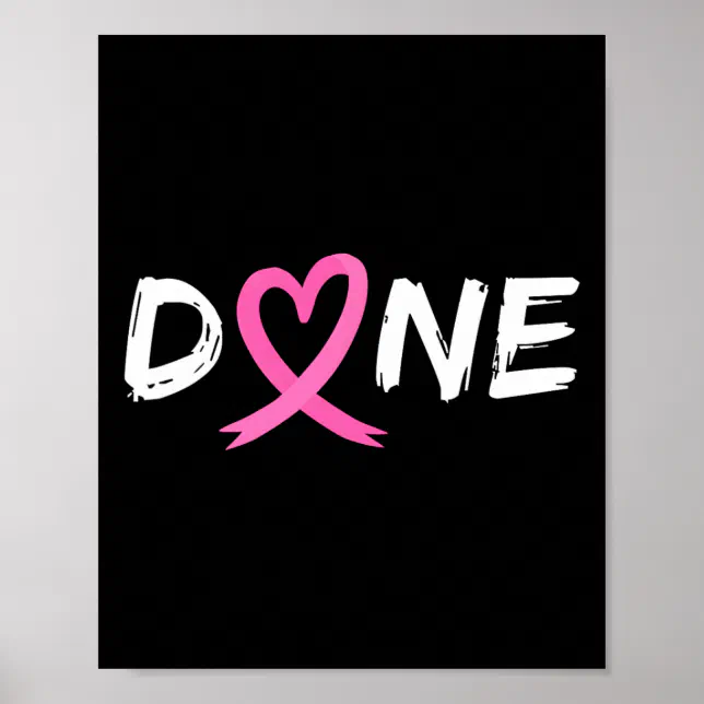 Last Day Of Radiation Chemo Breast Cancer Love Hea Poster Zazzle Last Day Of Radiation Chemo Breast Cancer Love Hea Poster Zazzle