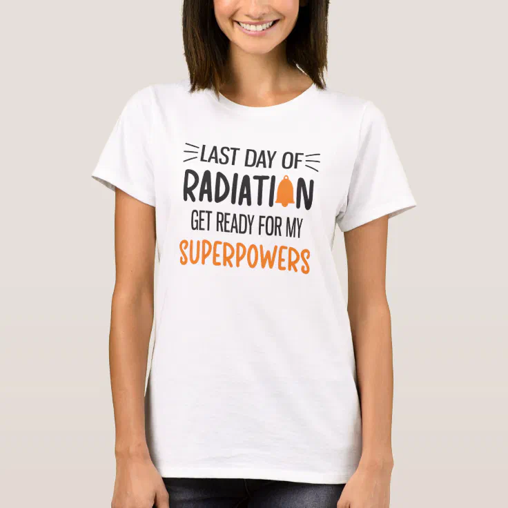 Radioactive Ladies Lady Fit T Shirt Size 6-16 