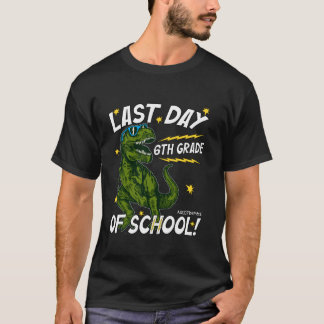 Last Day of School Autograph 6th Grade Graduation  T-Shirt