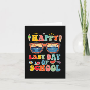 Last Day Of School For Kids  Card