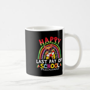 Last Day Of School French Bulldog Summer Graduatio Coffee Mug