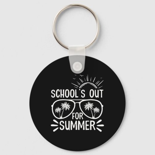 Last Day Of School Gift Schools Out For Summer Kid Keychain