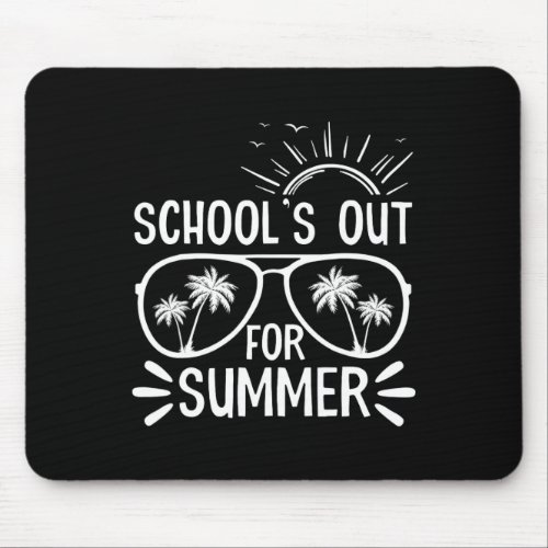 Last Day Of School Gift Schools Out For Summer Kid Mouse Pad