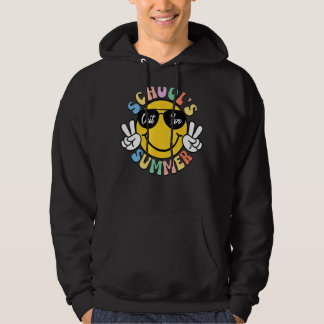 Last Day Of School Graduation Groovy Schools Out F Hoodie