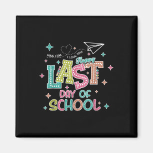 Last Day Of School Graduation We Out Summer Kids T Magnet