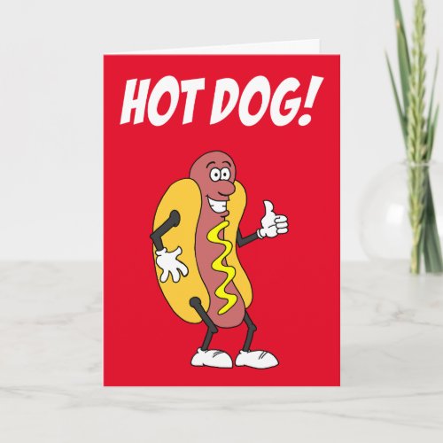 Last Day Of School Hot Dog Card