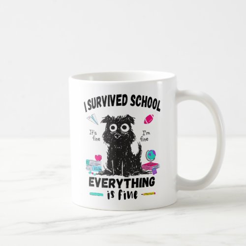 Last day of school I survived School  Coffee Mug