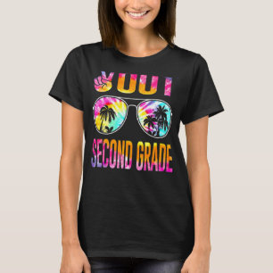 Last Day Of School Peace Out Second 2nd Grade Teac T-Shirt