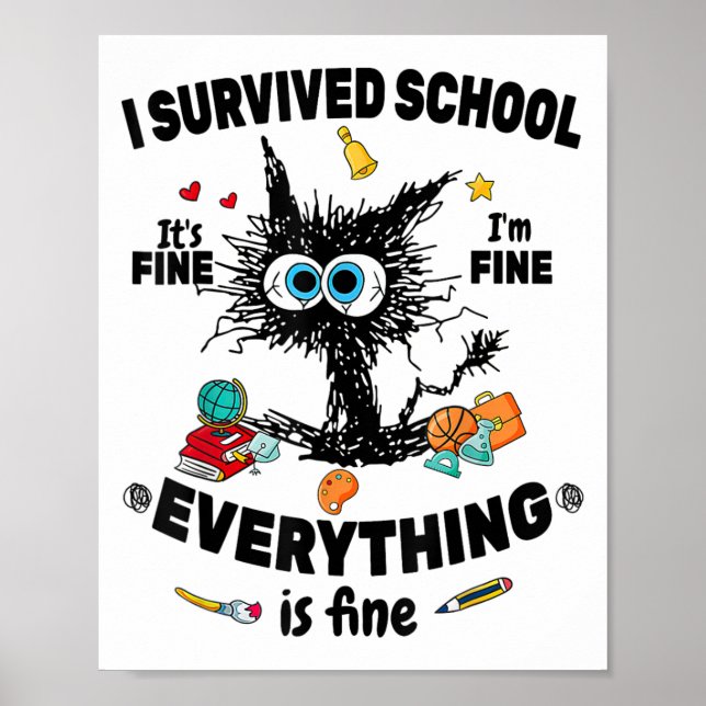 Last Day Of School  Poster (Front)