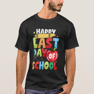 Last Day of School Teacher Graduation Hello Summer T-Shirt