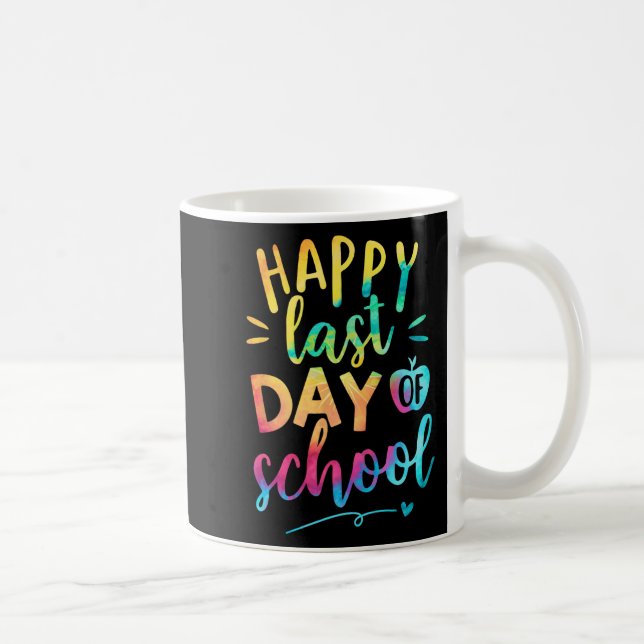 Last Day Of School Teacher Student Graduation 9  Coffee Mug (Right)