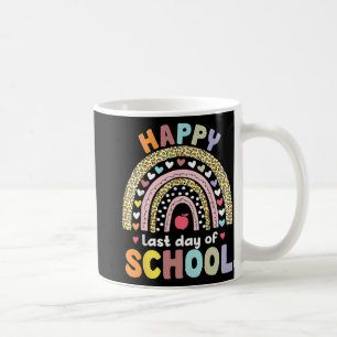 Last Day Of School Teacher Student Graduation Rain Coffee Mug