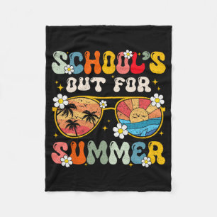 Last Day Of School's Out For Summer Teacher Boys G Fleece Blanket