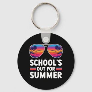 Last Day Of School's Out For Summer Teacher Boys G Keychain
