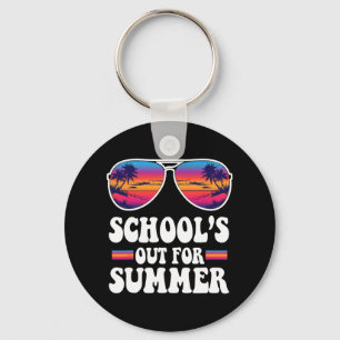 Last Day Of School's Out For Summer Teacher Boys G Keychain