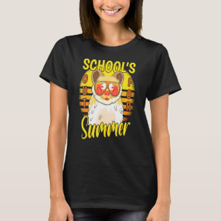 Last Day Of Schools Out For Summer Vacation Hamste T-Shirt