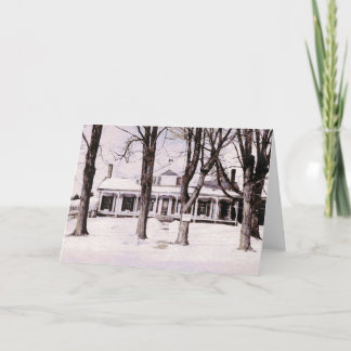 Last days of an era. card