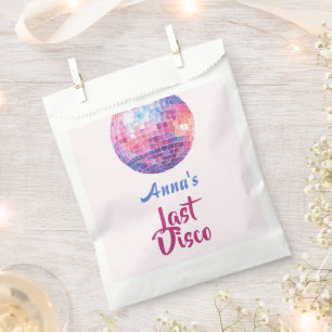 Last Disco Bachelorette Party Favor Bags