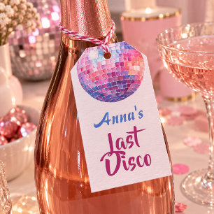 Last Disco Bachelorette Party Gift Tags