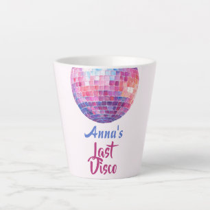 Last Disco Bachelorette Party Latte Mug