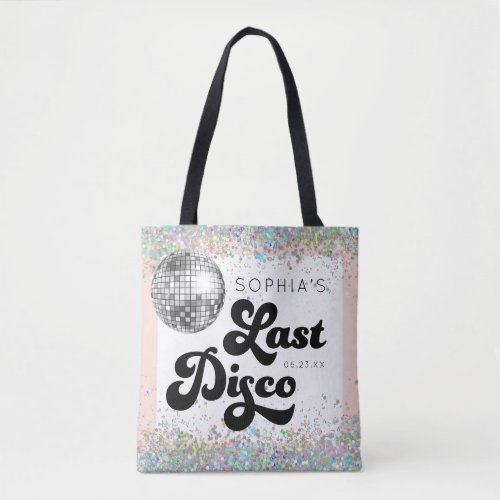 Last Disco Bachelorette Party Tote Bag
