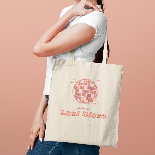 Last Disco Bachelorette Party Tote Bag (Creator Uploaded)