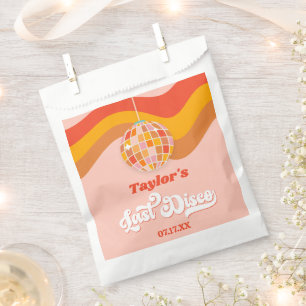 Last Disco Retro 70s Bachelorette Weekend Party Favor Bag
