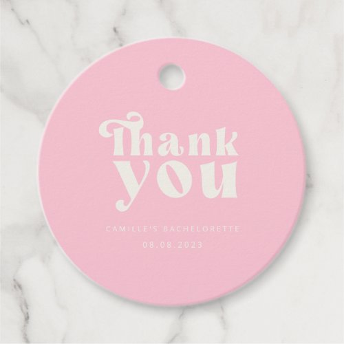 Last Disco Rodeo Bachelorette  Favor Tags