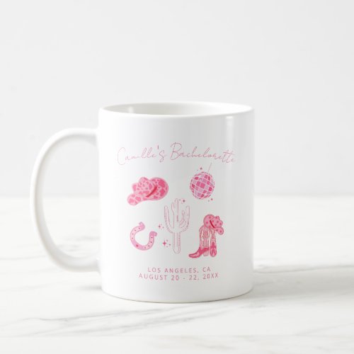 Last Disco Rodeo Bachelorette Week_end Party  Coffee Mug