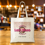 Last Disco Weekend Bachelorette Party Tote Bag<br><div class="desc">A super fun last disco bachelorette weekend tote bag. Designed by Thisisnotme©</div>