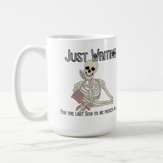 Last dog to pick up coffee mug