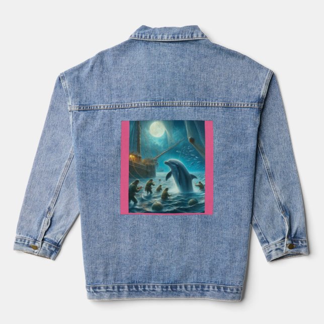  Last Escape Denim Jacket (Back)