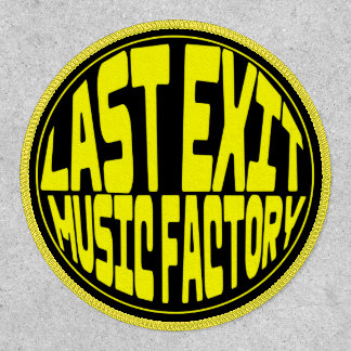 Last Exit Music Factory logo- Circle Patch